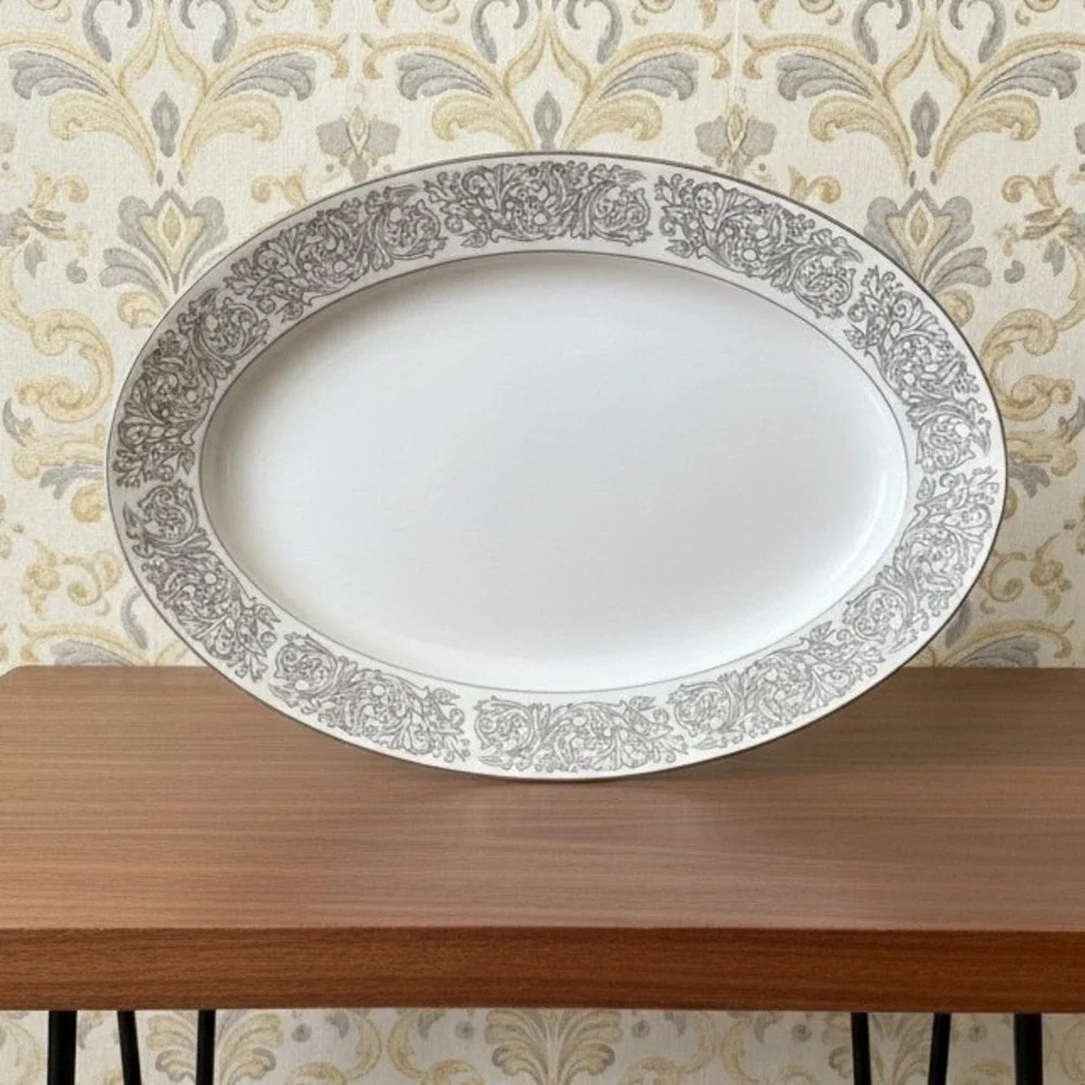 Brookwood Porcelain by Interpace‎ Corporation M2001 Santiago Oval Platter